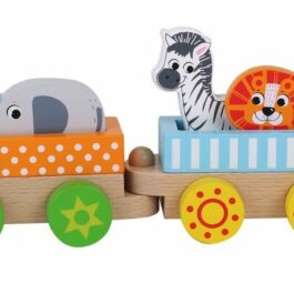 צעצוע עץ לתינוקות - רכבת